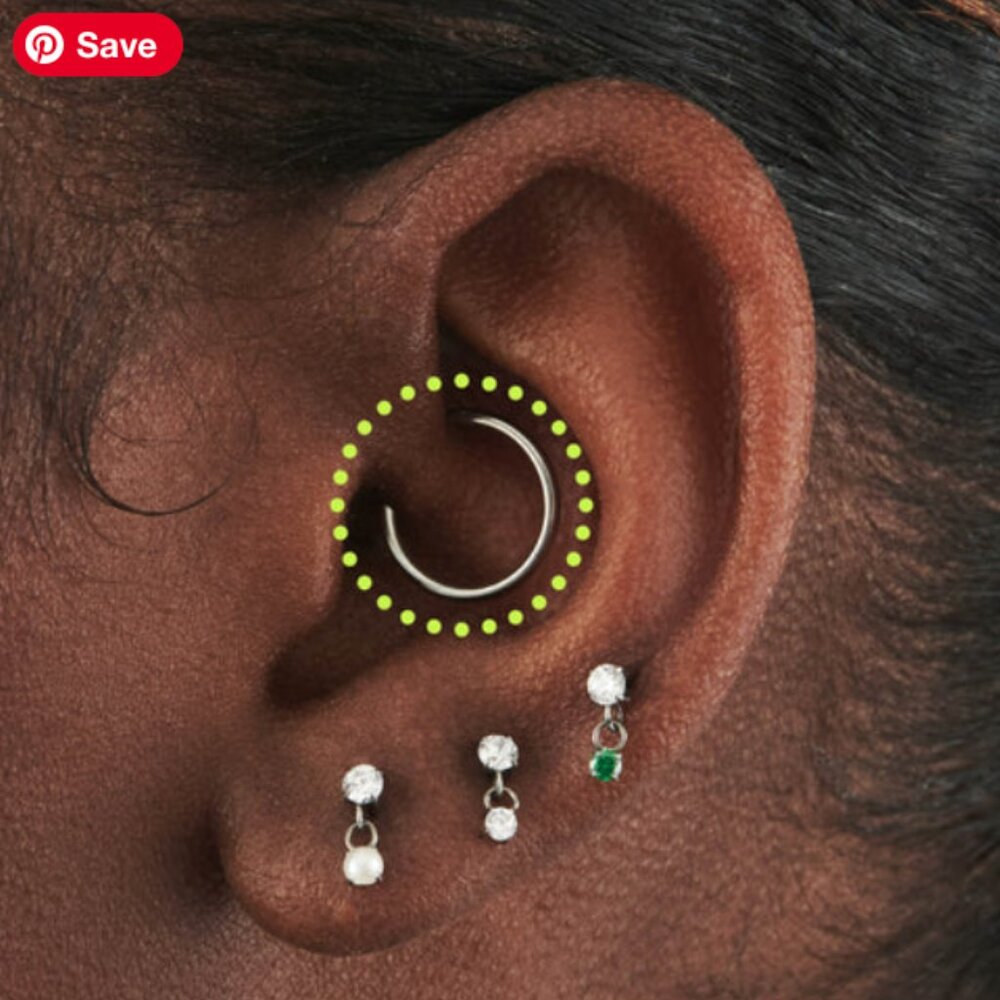 Studs Titanium Clicker 16G 10mm